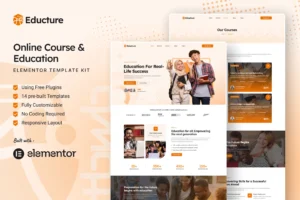 Educture Online Course & Education